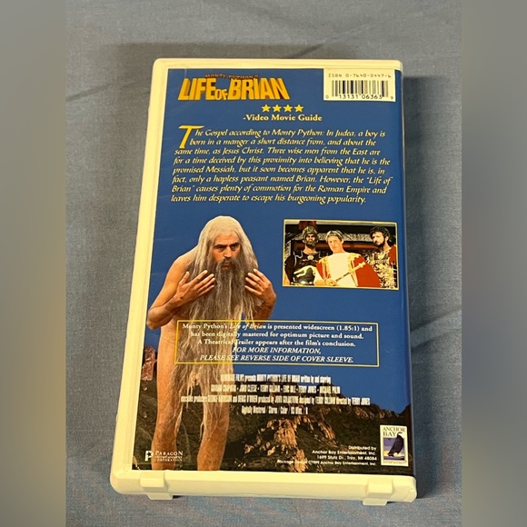 Monty Pythons Life of Brian (VHS, Collectors Edition) - Picture 2 of 3